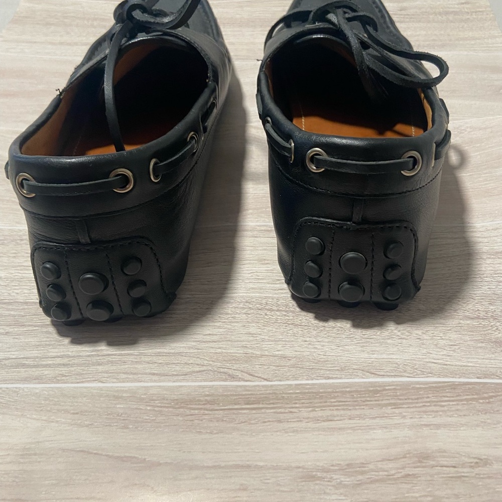 Authentic Gucci Black Leather Men Loafers - Picture 4 of 14